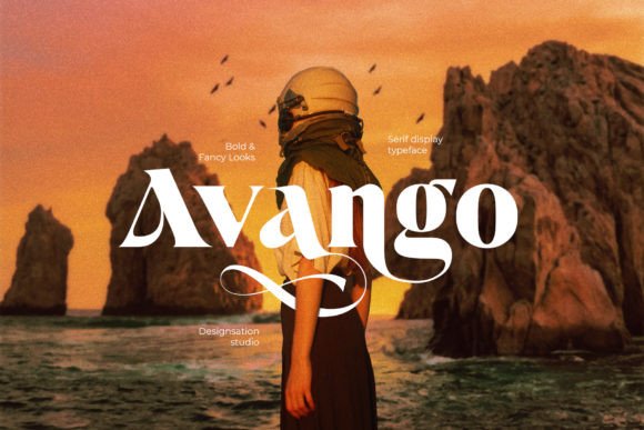 Avango: A Display Font That Adds Luxury to Every Project