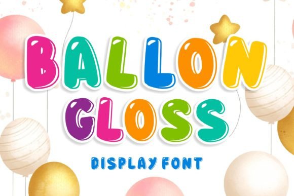 Ballon Gloss: A Font That Breathes Life Into Editorial Design