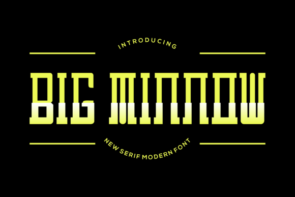 Big Minnow: The Font That Elevates Your Visual Storytelling