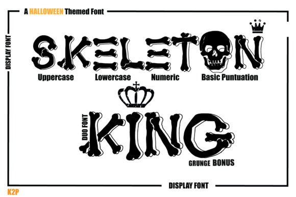 Boost Your Brand with Skeleton King Font
