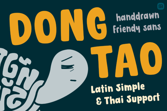 Dongtao: A Playful Display Font for Digital Design