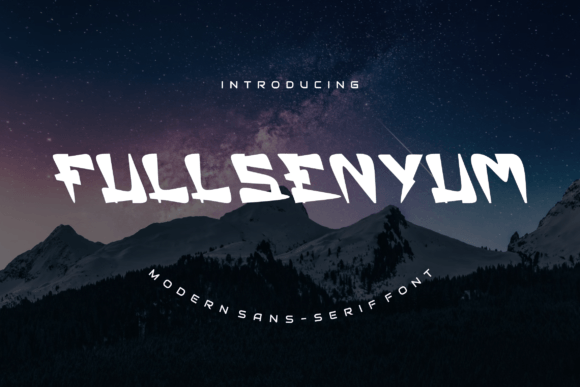 Full Senyum: A Serif Font That Elevates Your Web Design