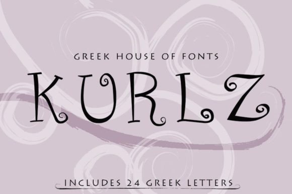 Kurlz: A Playful Display Font for Editorial Creativity