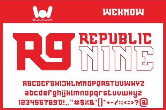 Republic Nine: A Modern Typographic Tool for Campaigns