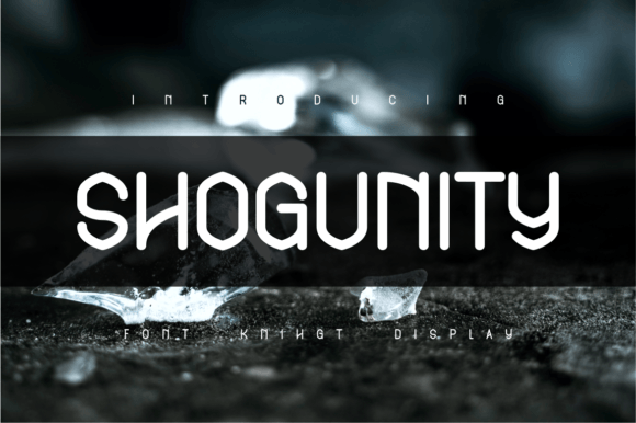 Shogunity: The Perfect Display Font for Crafters and Product Creators