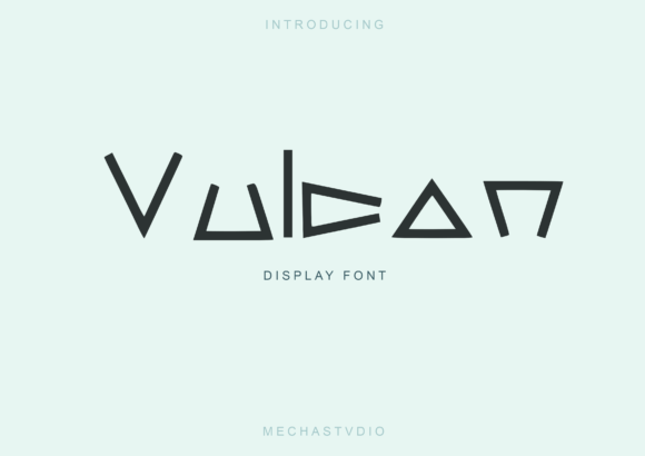 Vulcan Font: Elevate Your Brand with a Modern Display Typeface